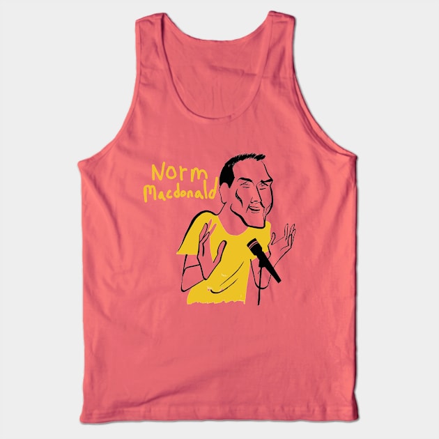 norm mcdonald yellow Tank Top by coronagilo